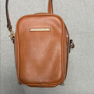 Brown Leather Belt Bag